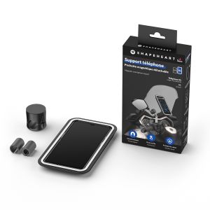 Shapeheart Magnetic Phone Case and Mirror Mount for Scooters - Medium Size