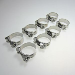 Stainless Steel Exhaust Clamp 48-51mm x8