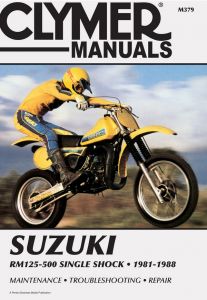 Suzuki RM125-500 Single Shock Motorcycle (1981-1988) Service Repair Manual