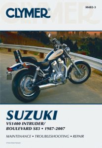 Suzuki VS1400 Intruder / Boulevard S83 Motorcycle (1987-2007) Service Repair Man