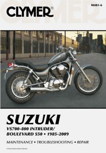 Suzuki VS700-800 Intruder/Boulevard S50 Motorcycle (1985-2009) Service Repair Ma