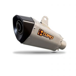 Toro HexCone Silencer, Stainless w/ Carbon Cap - 51mm Spring Fit