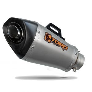 Toro HexCone Silencer, Stainless w/ Carbon Cap - 60mm Spring Fit