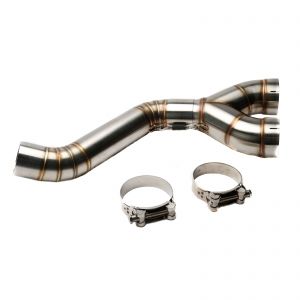Stainless Steel Decat Catalytic Converter Replacement Pipe - BMW S1000RR 2009-2011