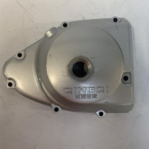 Qingqi Crankcase Cover Silver- Scratched