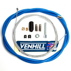 Venhill Universal 1.35m Clutch Cable Kit - Blue