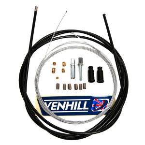 Venhill Universal 2.35m Throttle Cable - 5mm - Black