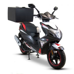 Food Delivery Takeaway Pizza Deliveroo Top Box + Wood - & Scooter