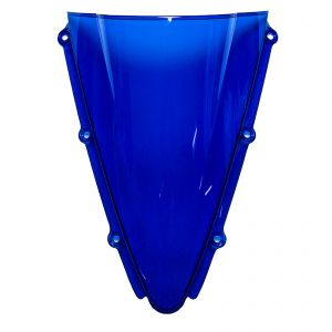 MPW Double Bubble Windscreen - Blue - Yamaha YZF R1 00-01