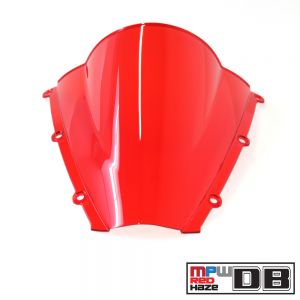 MPW Double Bubble Windscreen - Red - Honda CBR 600RR 03-04