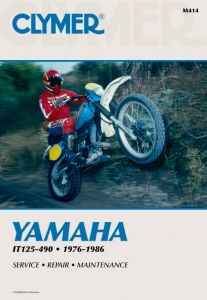 Yamaha IT125-490 Motorcycle (1976-1986) Service Repair Manual