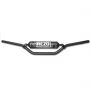REZO Universal 22mm 7/8" Motorcycle Motorbike Aluminium Braced Handlebar - Dark grey