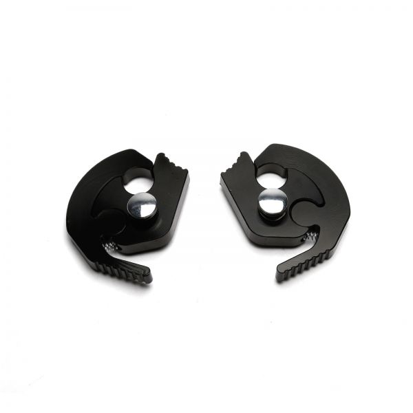 Quick Release Black Mounting Docking Latches For Harley Sissy Bar/Racks 