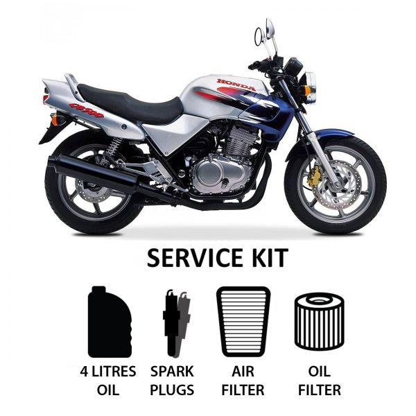 Service Kit Air & Oil Filter,Plugs for Honda CB500 1994-2003