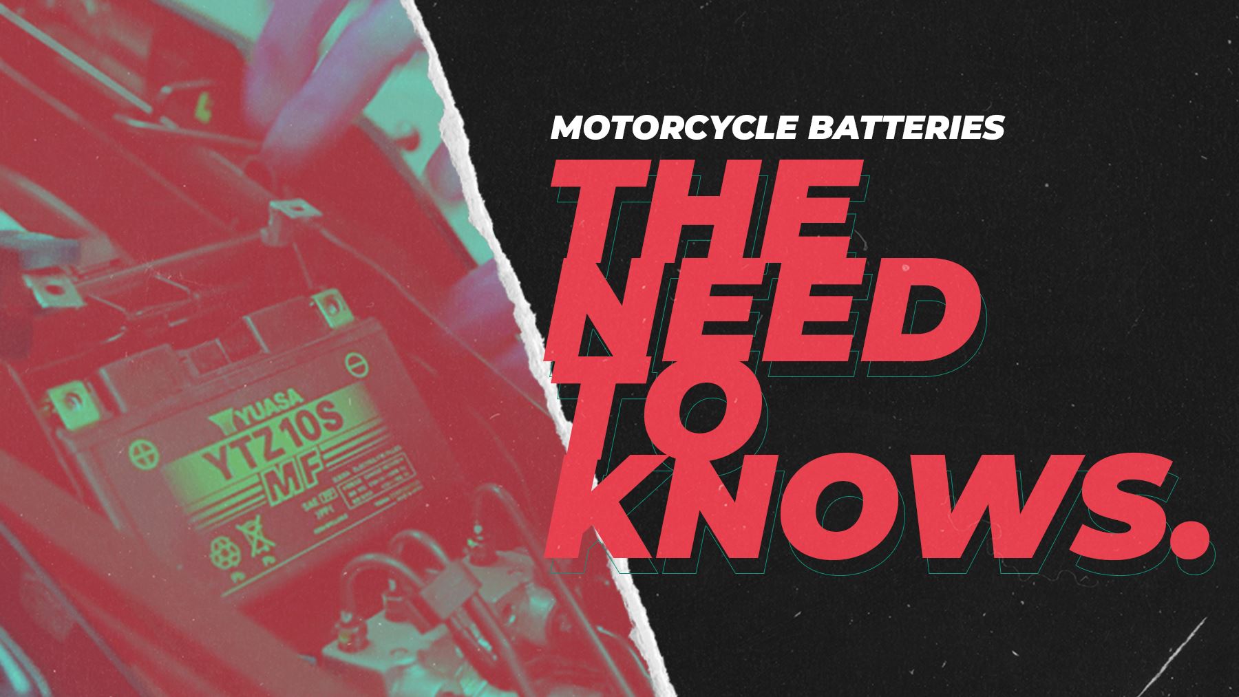 Motorcycle Batteries: The Need-To-Knows